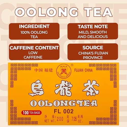 Double Dragon - China Oolong Tea 100% Pure | 100 Tea Bags 5