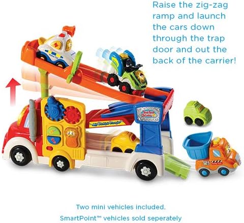VTech Toot-Toot Drivers Big Vehicle Carrier - Interactive Musical Toy for Toddlers 12M+ 6