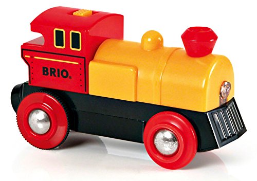 BRIO World Battery Powered Engine Train - Multi-Color, Ages 3+ 4