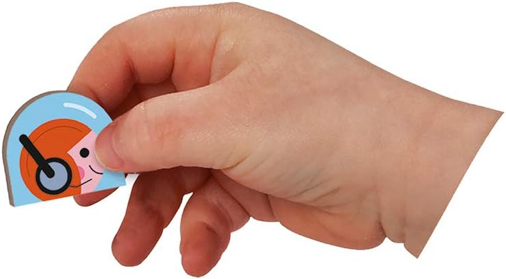 Janod J02715 Racers Magnetic Book - Educational Vehicle Puzzle for Kids 3-8 Years