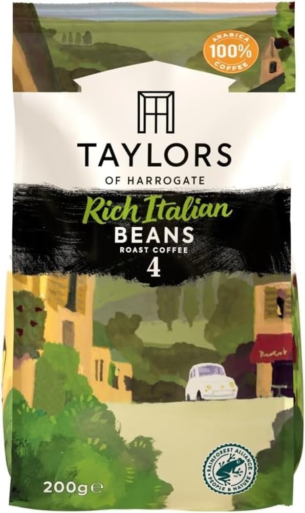 Taylors of Harrogate - Rich Italian Coffee Beans 200g