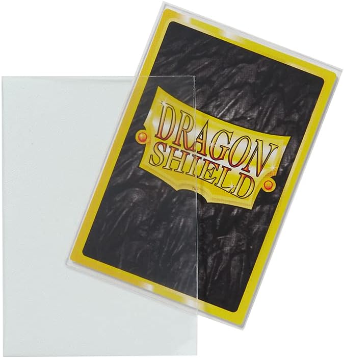 Dragon Shield Matte Japanese Clear Card Sleeves (60 Count) by Arcane Tinmen