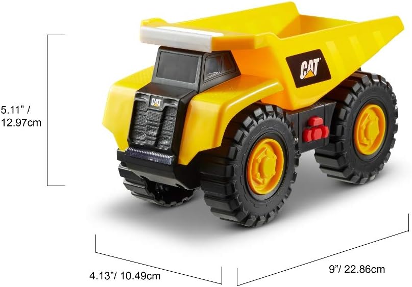 CAT Construction Tough Machines Dump Truck 82285 - Lights, Sounds & Movable Parts for Kids 3+
