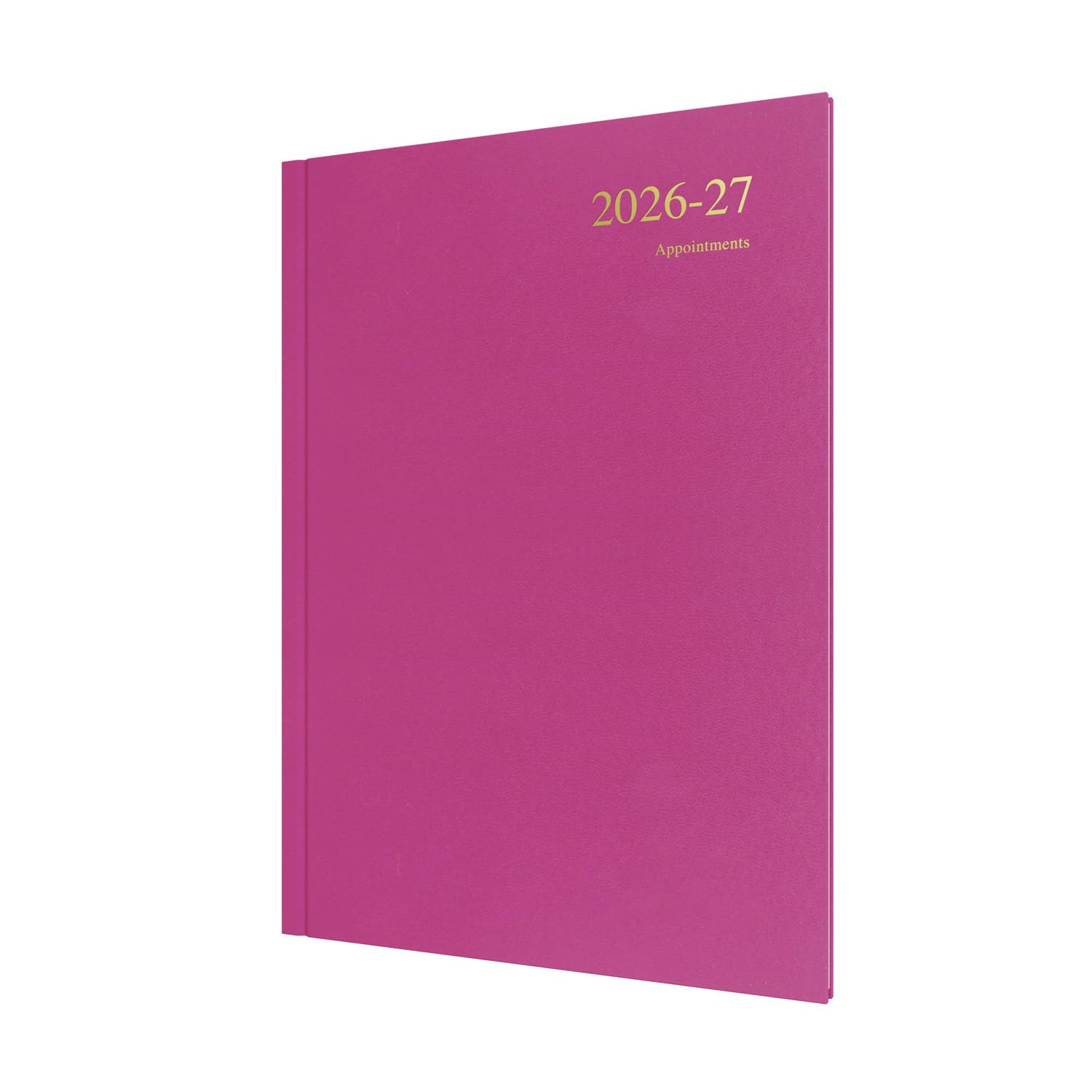 Collins 2026-2027 Academic Year Planner - A4 Week-to-View Organizer | Deep Pink Hardcover