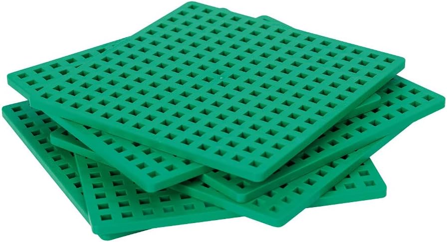 Plus-Plus 12 x 12 cm Base Plate Duo Pack - Building Toy for Kids 5+
