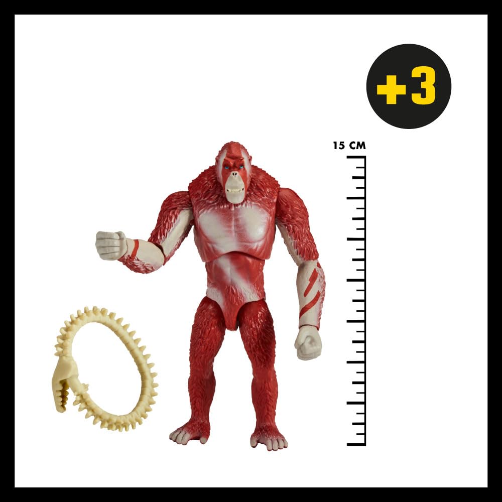 MonsterVerse Skar King Action Figure Toy, 6-Inch, Includes Bone Whiplash Weapon | Ages 4+