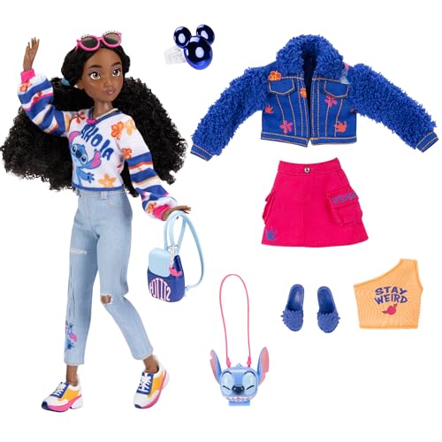 Disney ily 4EVER Stitch Fashion Doll - 11.5" Tall with Kinky Hair & Mix-and-Match Outfits 7