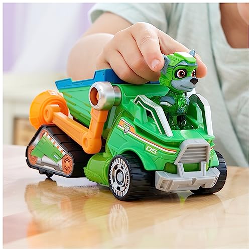Paw Patrol: The Mighty Movie Rocky Recycling-LKW-Spielset – Lichter, Geräusche und Actionfigur (6067508) 4