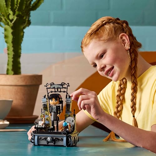 LEGO Wednesday Addams Figure Set - Posable Collectible Building Toy for Kids 10+ 10