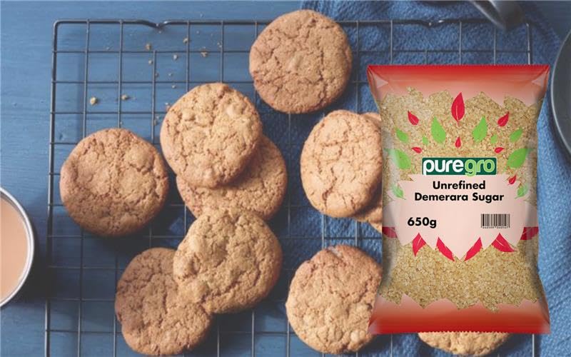 Puregro Demerara-Zucker – Premium-Goldrohrzucker zum Backen und für Getränke 3