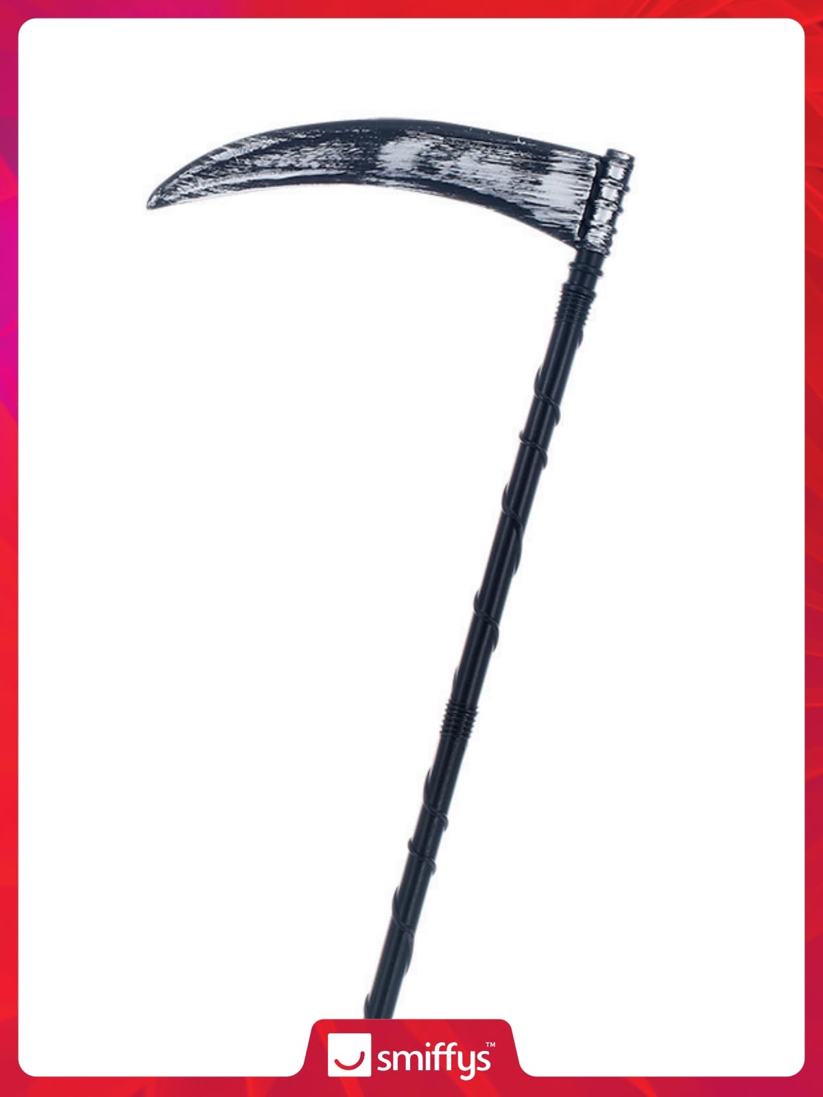 Smiffys Grim Reaper Extendable Scythe Black 138cm/54in Halloween Fancy Dress Accessory 3