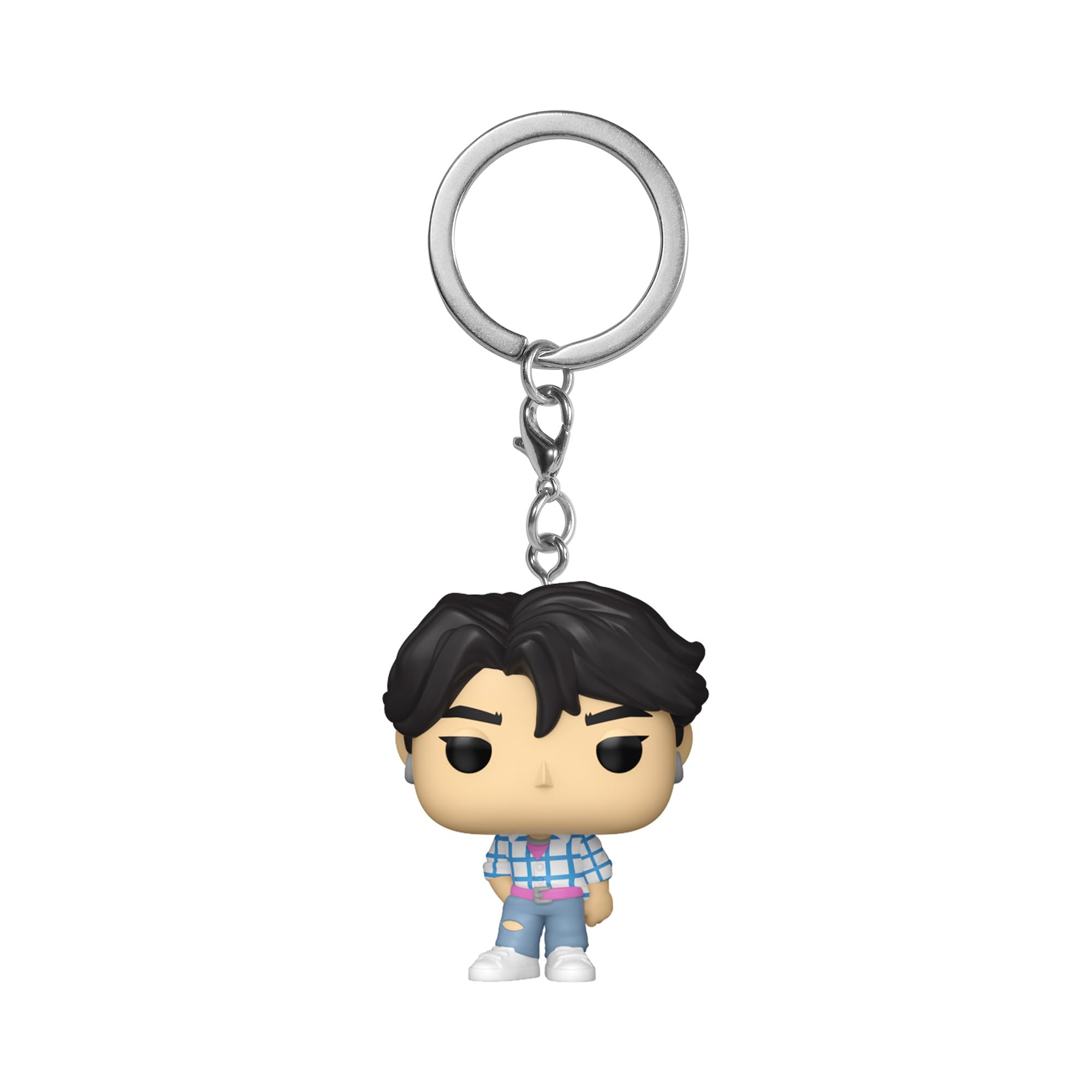Funko POP! Keychain: KPOP Demon Hunters - Jinu Novelty Keyring | Vinyl | Multicolor