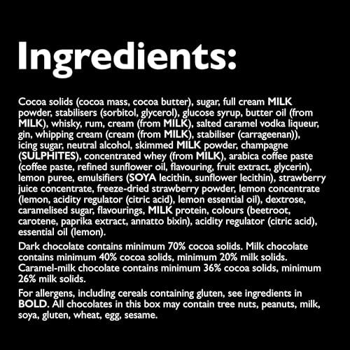 Hotel Chocolat The Selectors Collection Tipsy 413g - Alcohol Infused Chocolate Gift Box 10