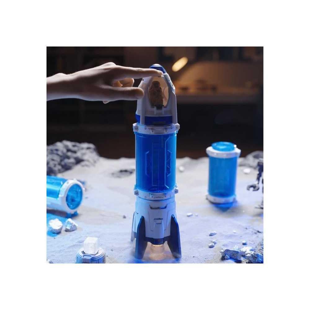 Silverlit Astropod Deluxe - Buildable STEM Space Rocket with Real Vapour Effects & Metal Detector 13
