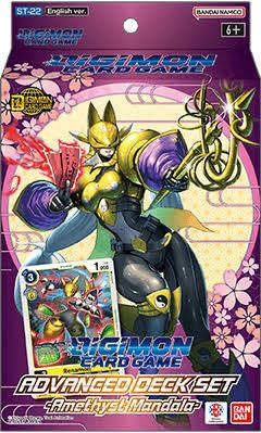 Bandai Digimon TCG Amethyst Mandala Advanced Starter Deck ST-22 3