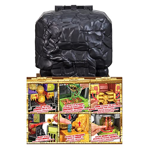Treasure X Lost Lands Skull Temple Mega Playset - 40 Levels of Adventure with 4 Micro Action Figures 5