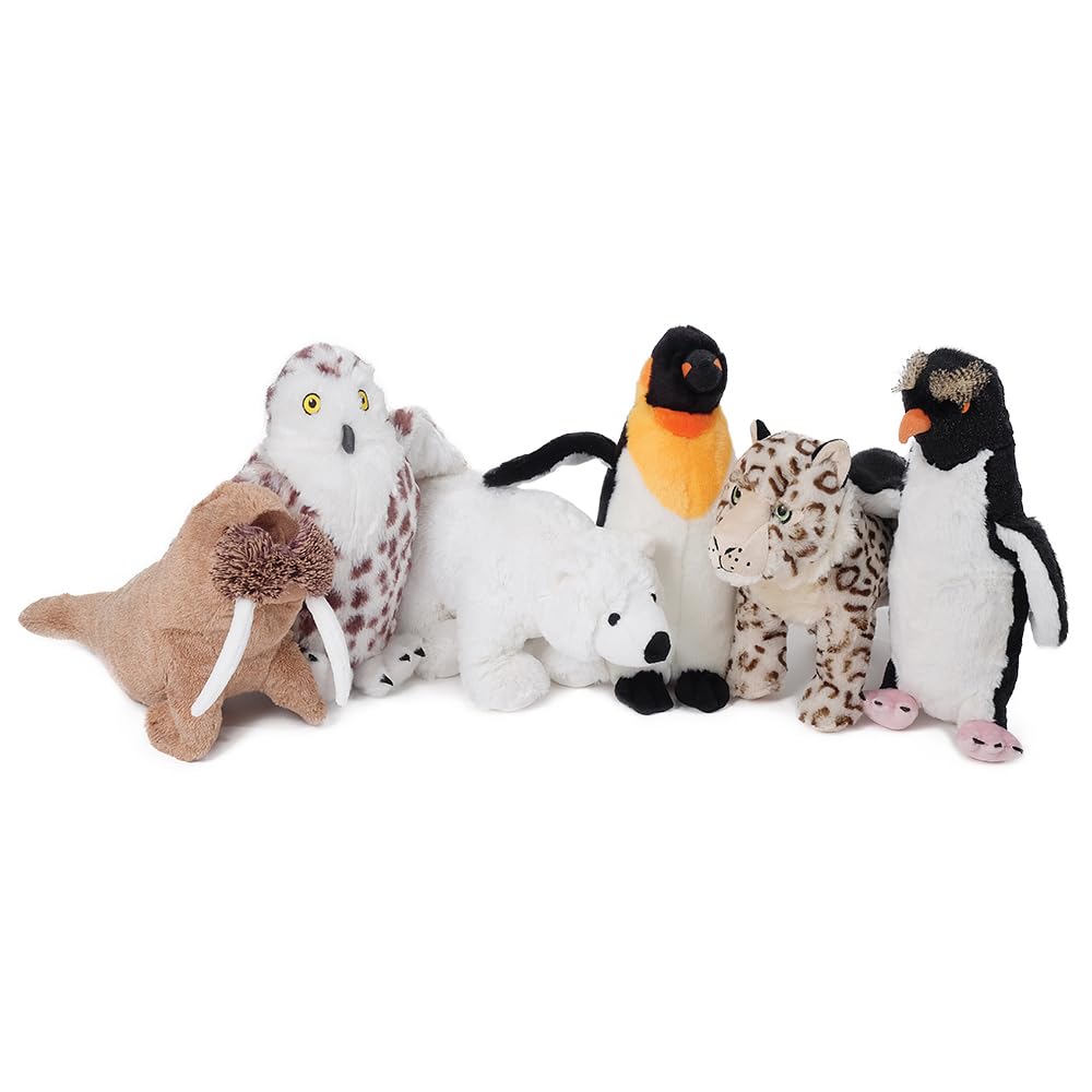 Animal Instincts Snow Mates Squeaky Plush Dog Toy for Large Breeds | Ultra Soft Fabric | Machine Washable 5