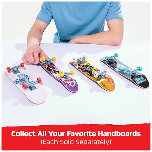 Tech Deck Finesse X Sonic the Hedgehog Handboard - 9x Larger Mini Skateboard for Kids 6+ 10
