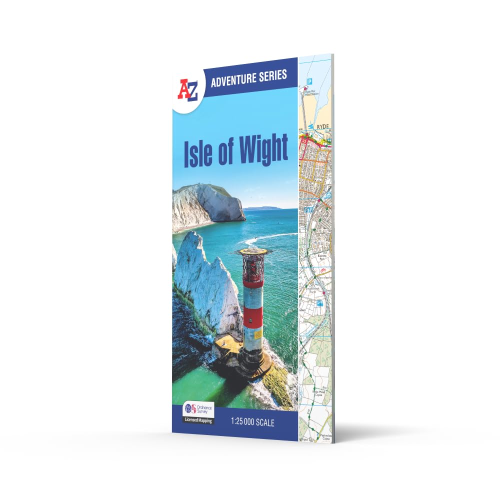 Collins Isle of Wight A-Z Adventure Atlas - Ordnance Survey Mapping | Paperback | English