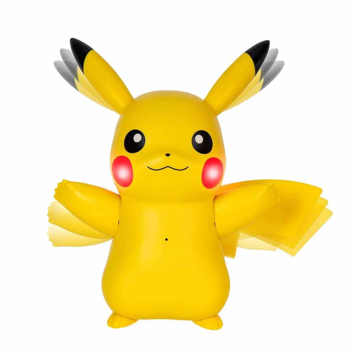Pokémon Train and Play Deluxe Pikachu Figure - 4.5 Inch, Interactive Play, Ages 4+