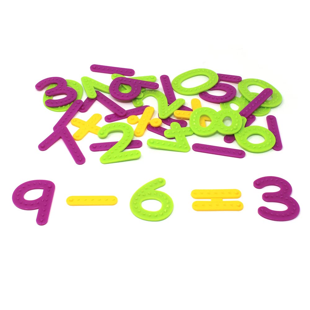Learning Resources Tactile Numbers & Operations - Sensory Math Learning for Ages 4+ 16
