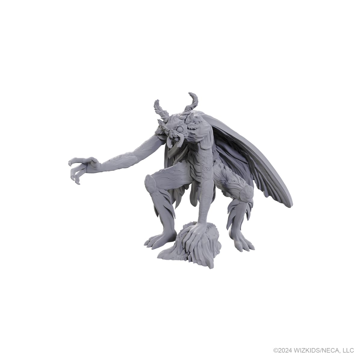 WizKids Deep Cuts Miniatures - Mothman | Ready to Paint | Plastic | Model 250266