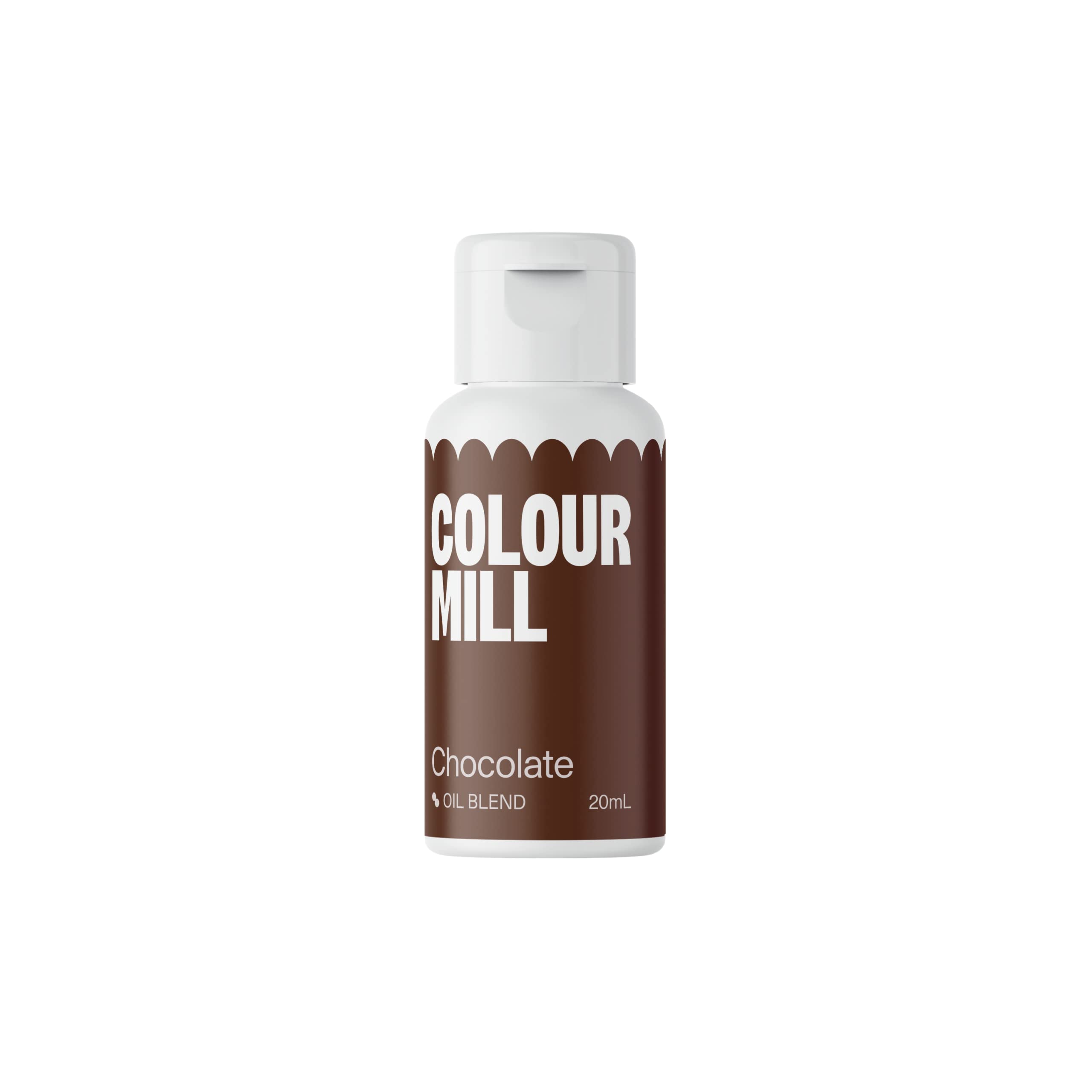 Colour Mill Oil Blend Food Colouring Chocolate - 20ml Oil-Based Food Colouring for Baking 1
