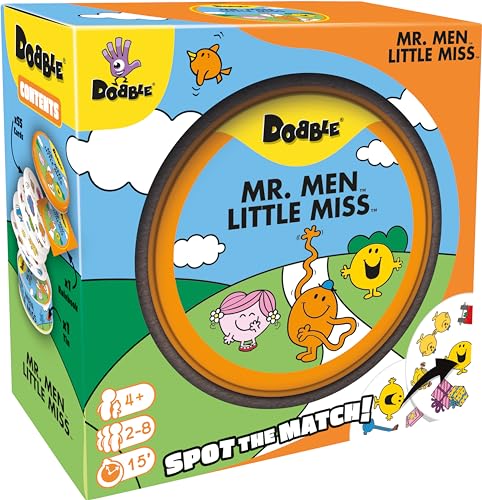 Asmodee Dobble Mr Men and Little Miss Card Game (ASMDOBMM07EN) 2