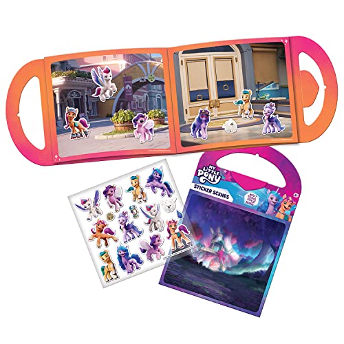 Paper Projects My Little Pony Sticker Scene Activity Set - 6 Scenes & 50+ Reusable Stickers