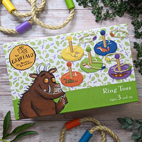 Gruffalo Wooden Ring Toss Set - Outdoor Family Game for Kids 3+ 7