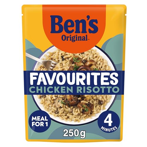 Ben's Original - Favourites Risotto Hühnchen und Pilze Mikrowellenreis, 6 x 250 g 8