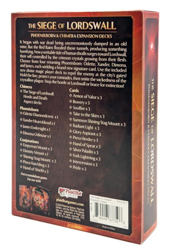 Plaid Hat Games Ashes Reborn: Die Belagerung von Lordswall – Erweiterungskartenspiel