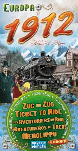Days of Wonder Ticket to Ride: Europe 1912 Expansion – Strategy Board Game for 2-5 Players 7