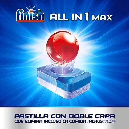 Finish Max All in 1 Powerball Dishwasher Detergent Tablets, 110 Tabs 5