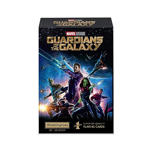 Waddingtons Number 1 Guardians of the Galaxy Card Game | 54 Cards | Ages 10+ | 2+ Players