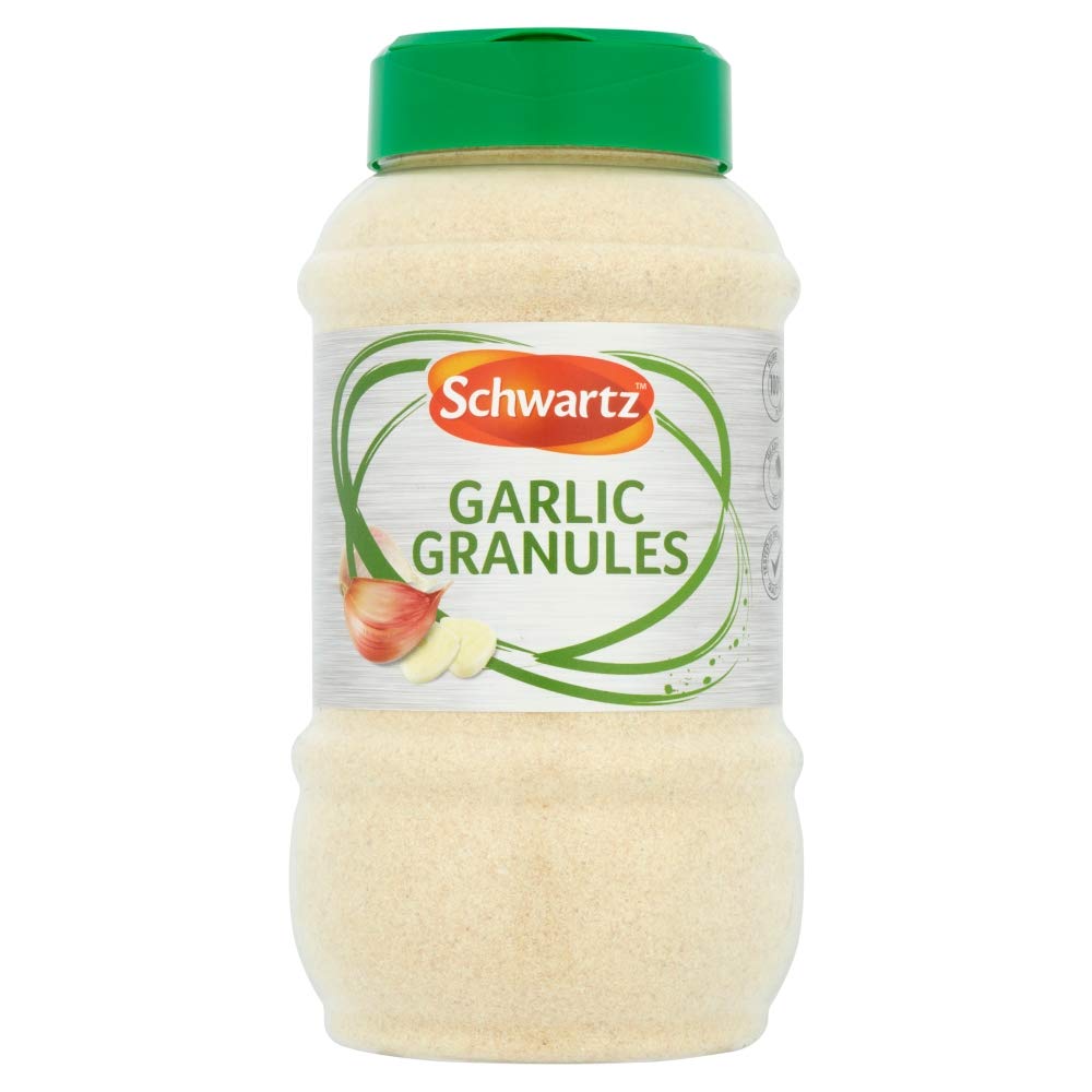 Schwartz Knoblauchgranulat - Getrocknetes Knoblauchgewürz, 620 g