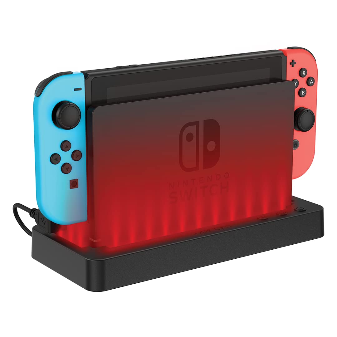 Venom Multi-Colour LED Light-up Console Stand for Nintendo Switch and OLED Model 8