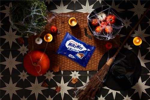 Milky Way Fun Size Chocolate Bars - Halloween Party Bag Filler, 15.5 oz Multipack 4