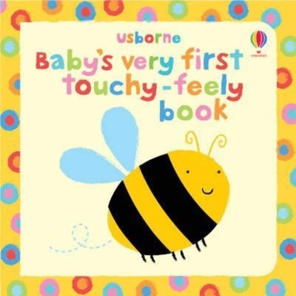 Usborne Baby's Very First Touchy-feely Book - High Contrast Illustrations | Board Book 2