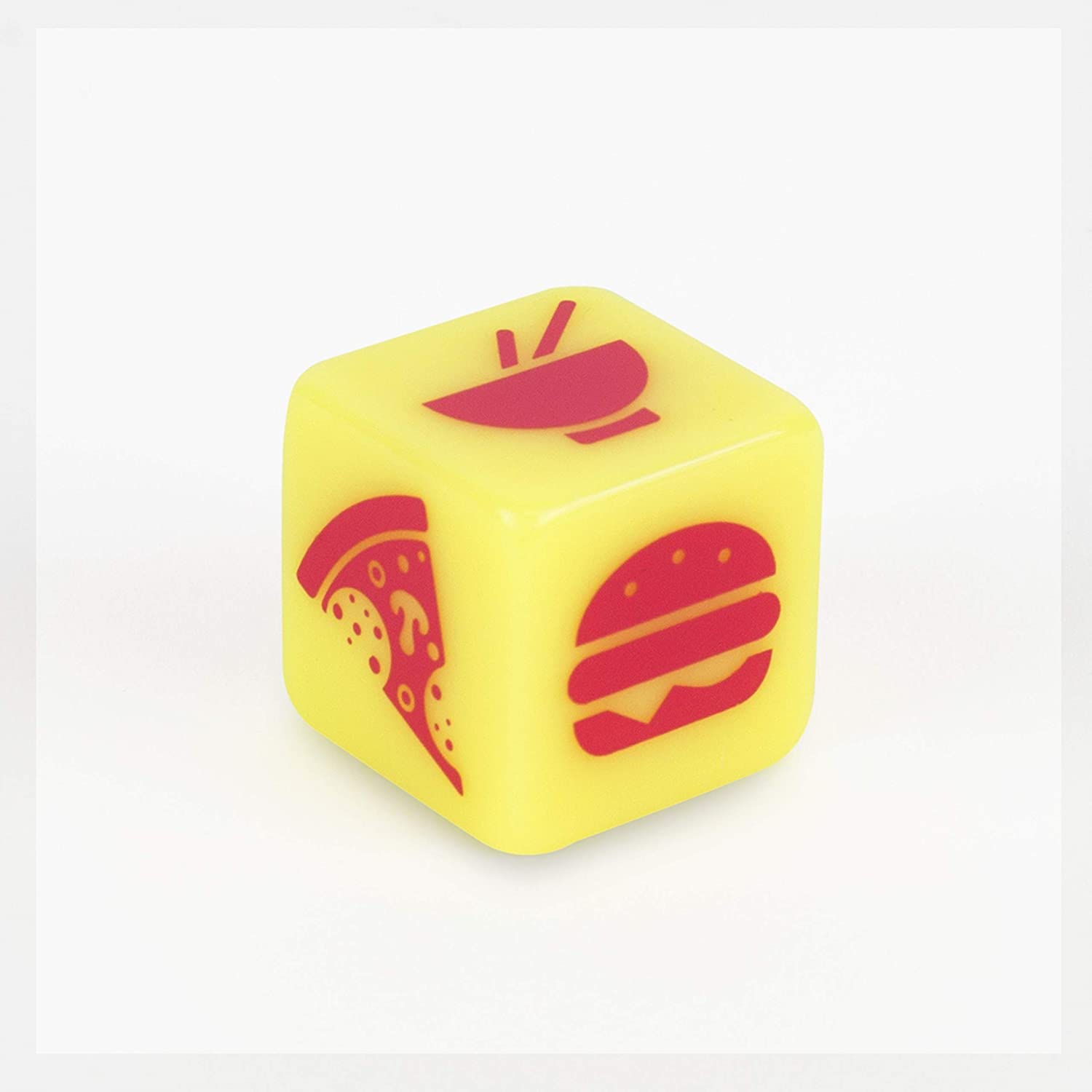Gift Republic Takeaway Dinner Dice, Yellow, Medium 7