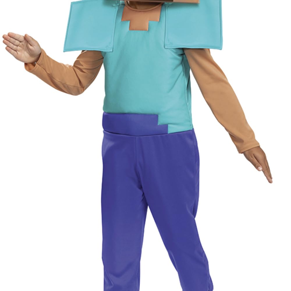 Minecraft Steve Costume - Child Size (4-6 Years) 10
