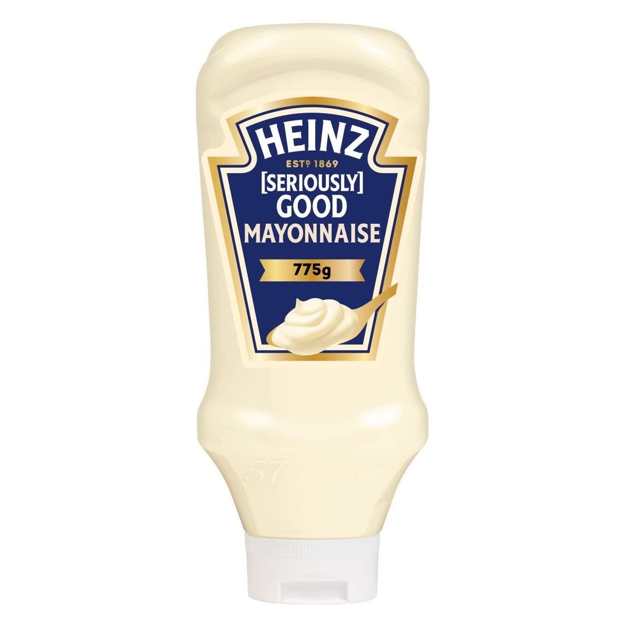 Heinz Seriously Good Mayonnaise 775 g – Cremig, reichhaltig und geschmeidig mit Eiern aus Freilandhaltung