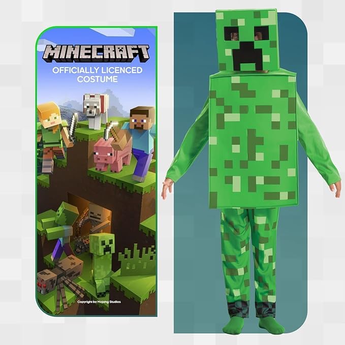 Disguise Minecraft Creeper Costume - Small (4 to 6 Years) 7