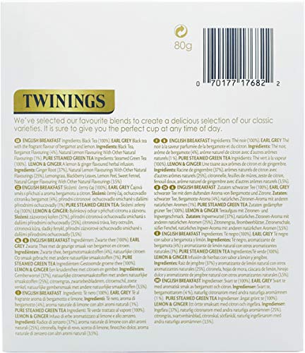 Twinings Favourite Collection Teas & Infusions Variety Gift Pack 7