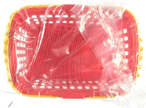 Theo Klein Pretend Play Shopping Basket for Kids - Durable Plastic Toy Grocery Bag with Handle, Multicolored 7