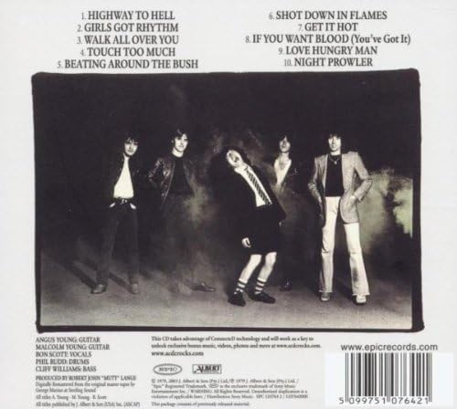 AC/DC – Highway To Hell – Audio-CD