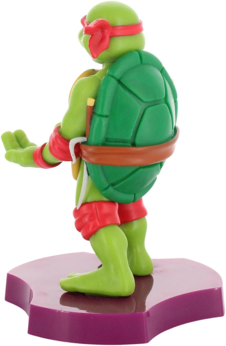 Teenage Mutant Ninja Turtles Raphael Mini Tech Holder – Cable Guys Minis Telefon- und Ohrhörerständer 3