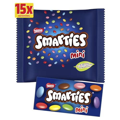 Smarties Mini Cartons Chocolate Variety Pack - 15 Pack, 216g