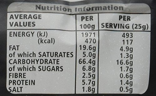 Jacob's Cracker Crisps Sour Cream and Chive Snacks Sharing Bag 150g 4
