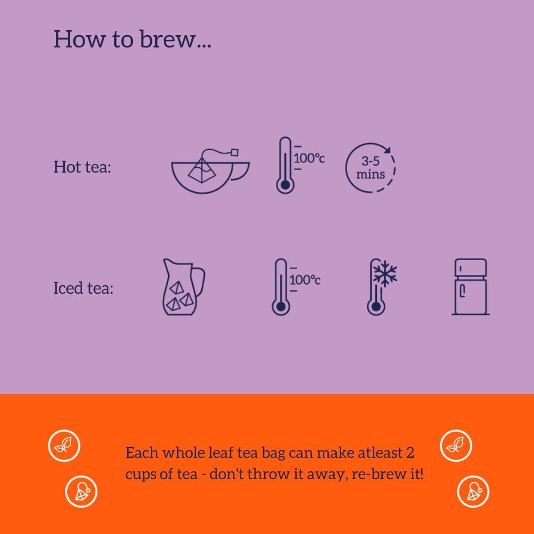 HOTTEA MAMA Get Up &amp; Glow Bio-Früchtetee | Reich an Vitamin C | Koffeinfreier Schwangerschafts- und Stilltee 3